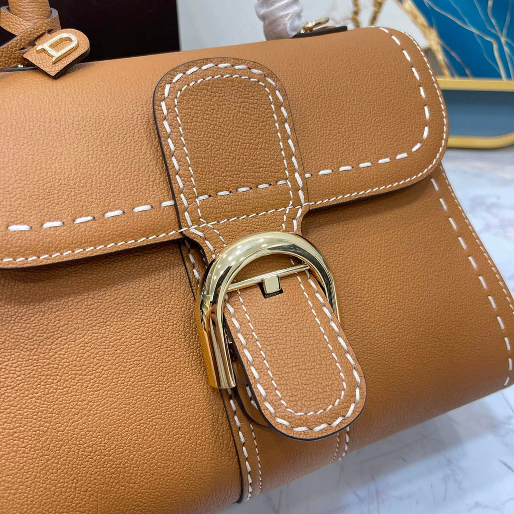Delvaux AA0569 Brillant PM Rod¨¦o Calf Bag Caramel