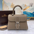 Delvaux AA0569 Brillant PM Rod¨¦o Calf Bag elephant gray