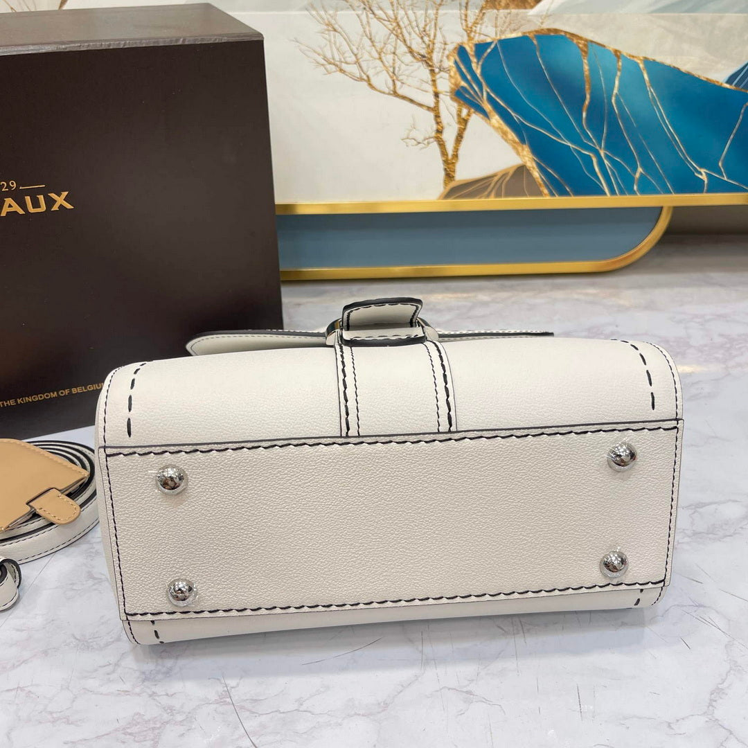 Delvaux AA0569 Brillant PM Rod¨¦o Calf Bag White