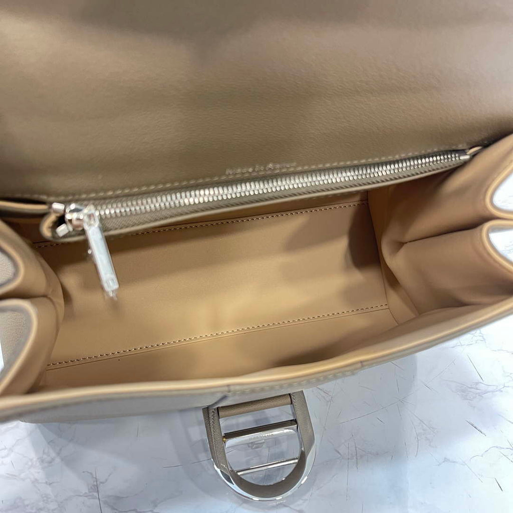 Delvaux AA0569 Brillant PM in Rodeo Calf Gray