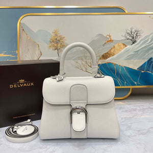 Delvaux AA0569 Brillant PMin Rodeo Calf White - Default Title - View 1