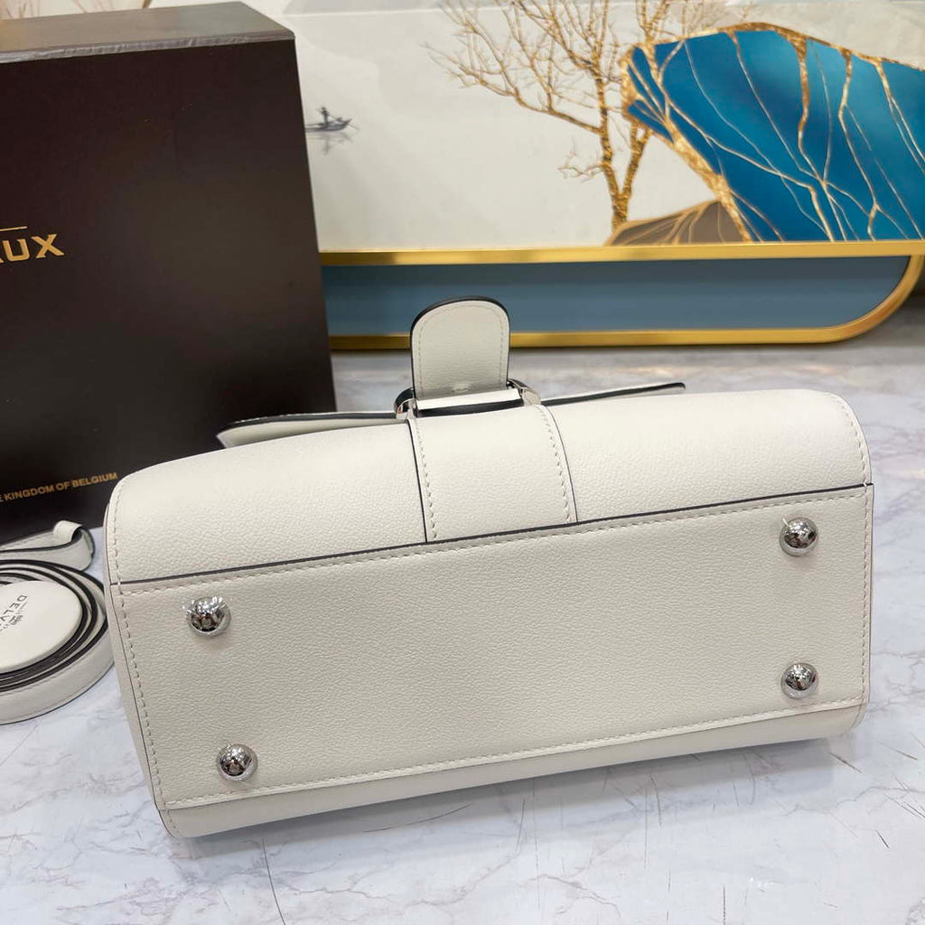 Delvaux AA0569 Brillant PMin Rodeo Calf White