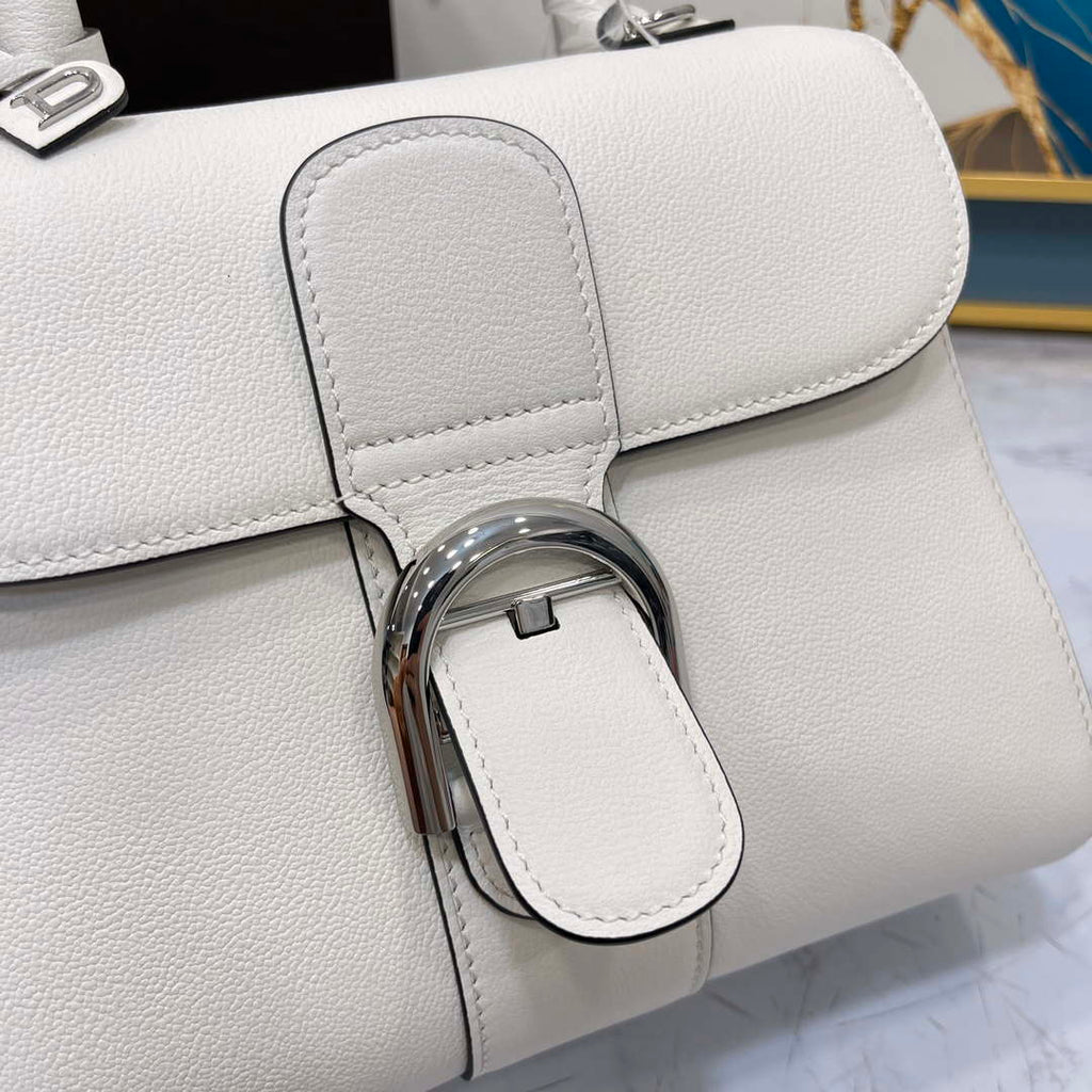 Delvaux AA0569 Brillant PMin Rodeo Calf White