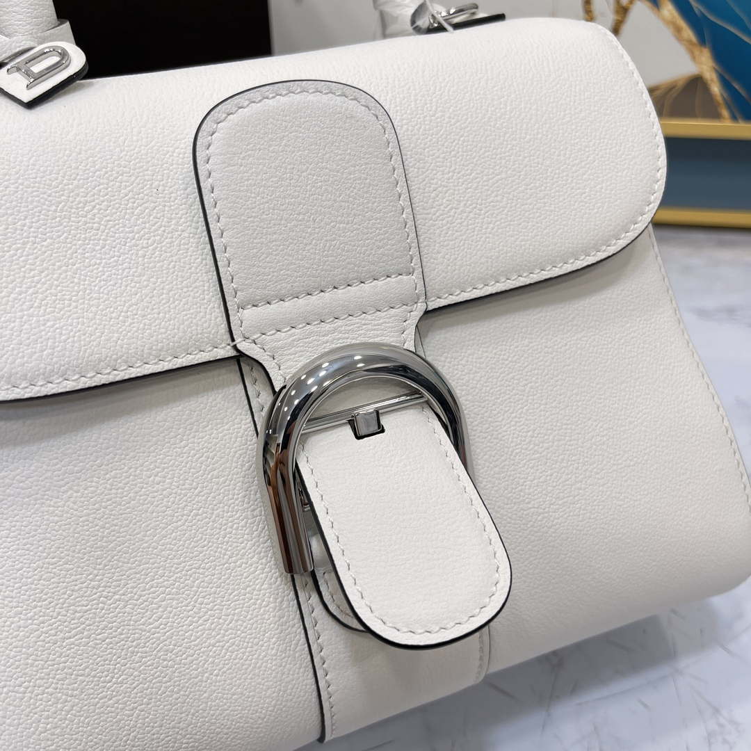 Delvaux AA0569 Brillant PMin Rodeo Calf White