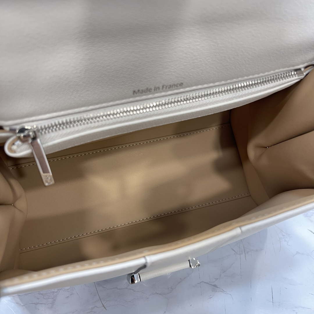 Delvaux AA0569 Brillant PMin Rodeo Calf White