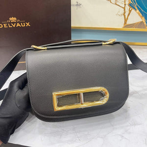 Delvaux AA0574 Lingot Alpina Calf Bag Black - Default Title - View 5