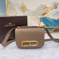 Delvaux AA0574 Lingot Alpina Calf Bag Elephant Gray - Default Title - View 1