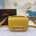 Delvaux AA0574 Lingot Alpina Calf Bag Yellow - Default Title - View 1