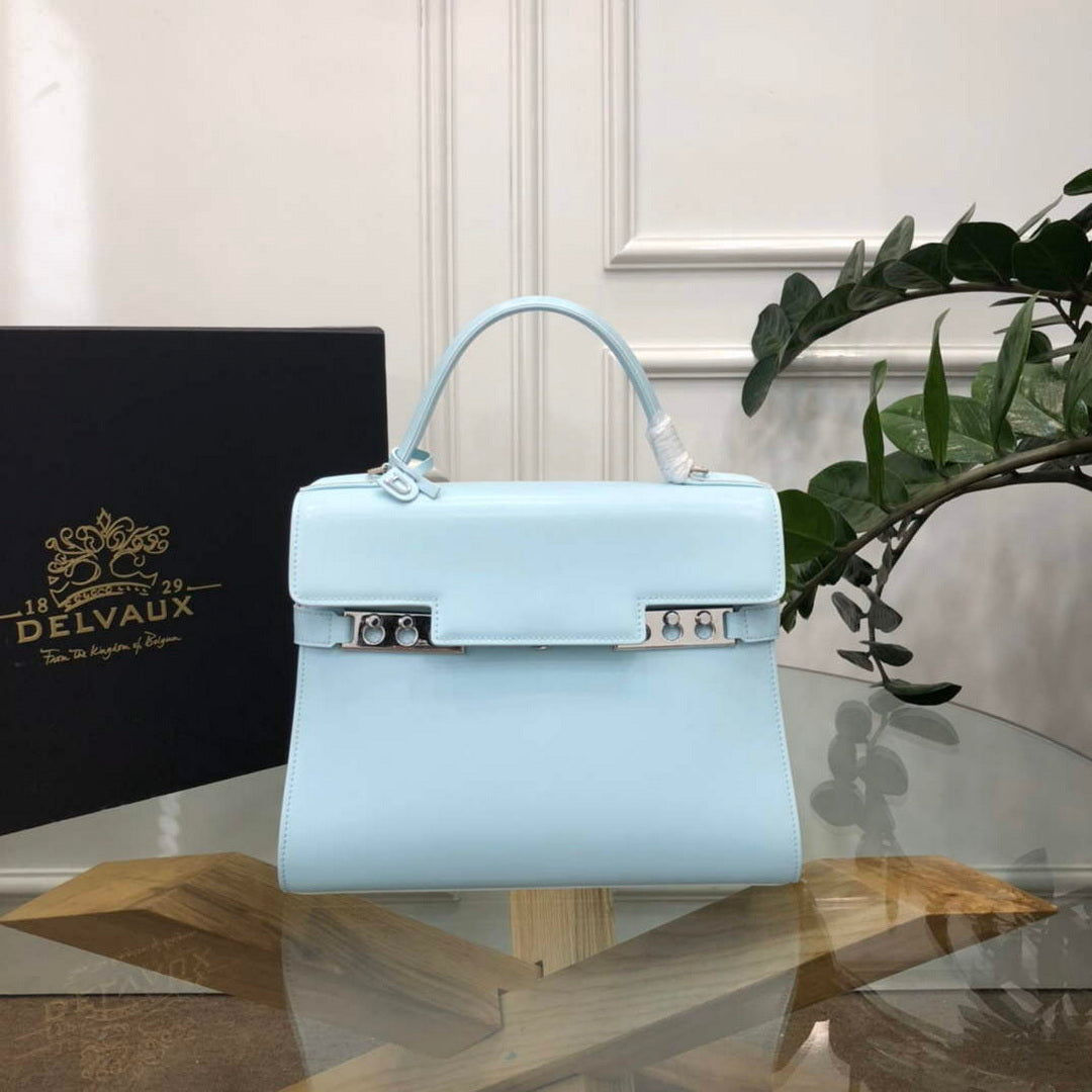 Delvaux AA0611 Temp¨ºte MM Bag Celadon