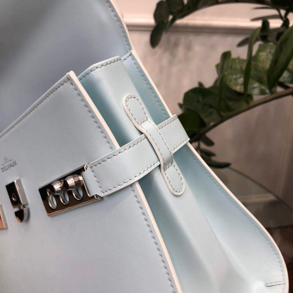 Delvaux AA0611 Temp¨ºte MM Bag Celadon