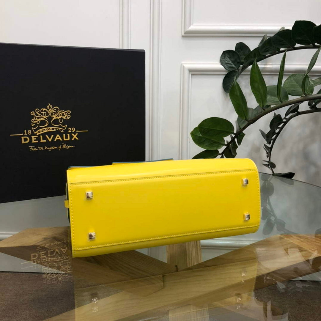 Delvaux AA0611 Temp¨ºte MM Bag mango yellow