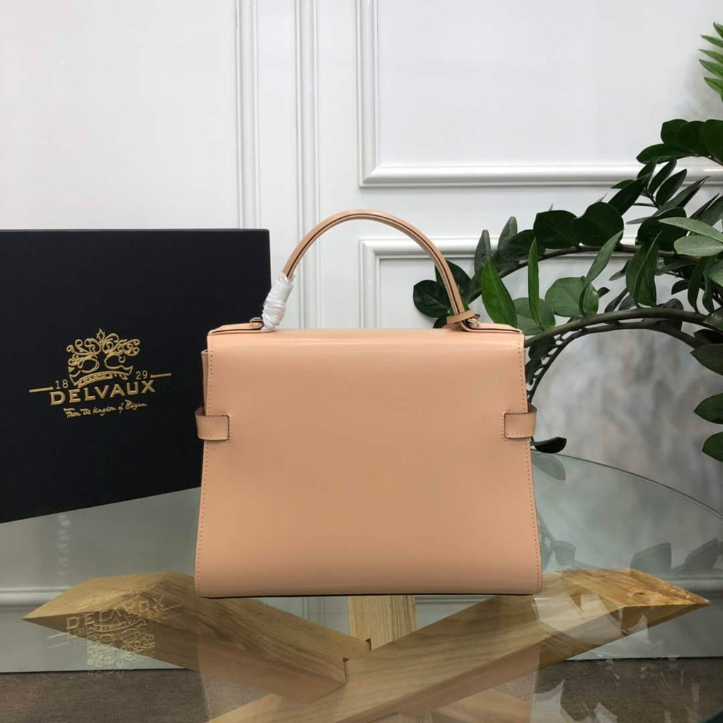 Delvaux AA0611 Temp¨ºte MM Bag milk tea