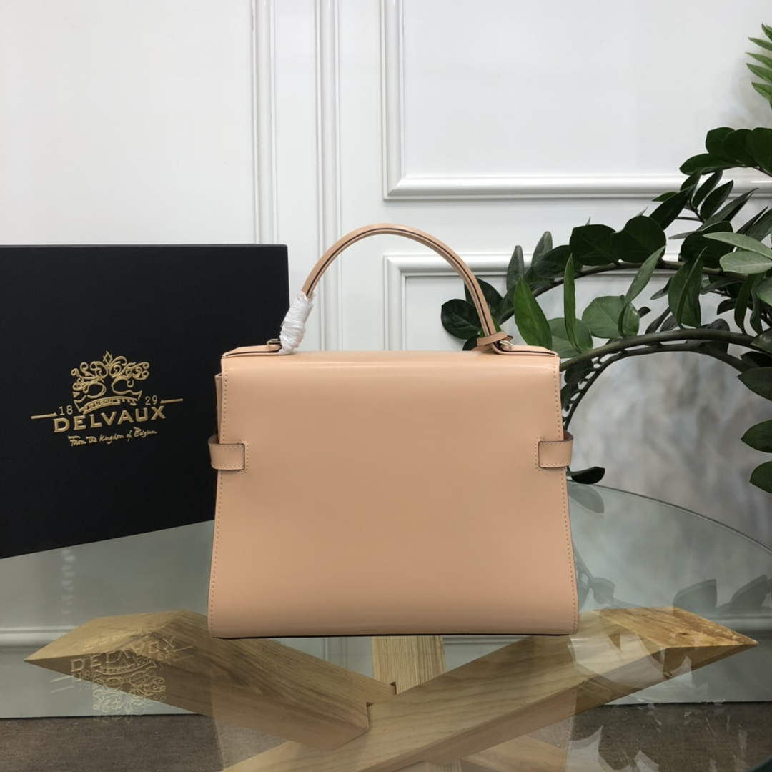 Delvaux AA0611 Temp¨ºte MM Bag milk tea