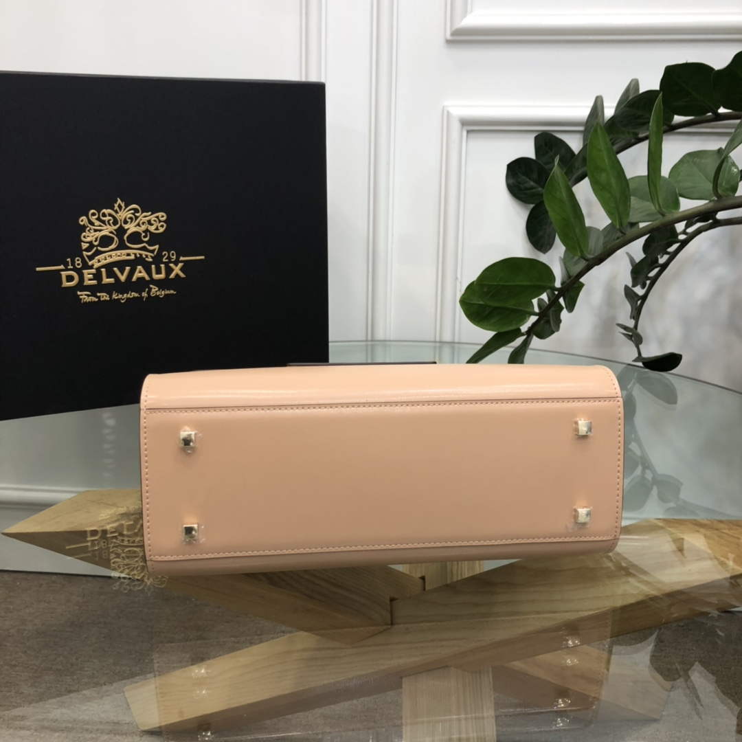 Delvaux AA0611 Temp¨ºte MM Bag milk tea