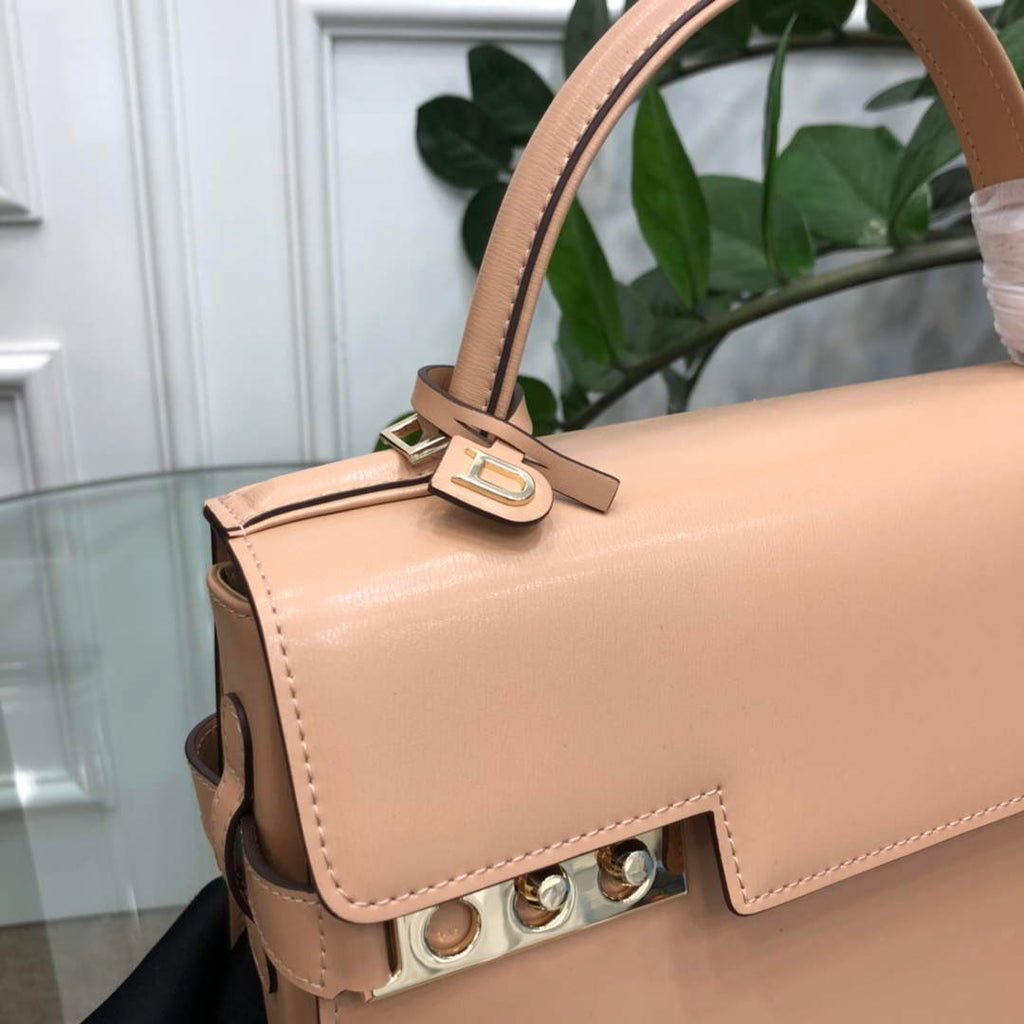Delvaux AA0611 Temp¨ºte MM Bag milk tea