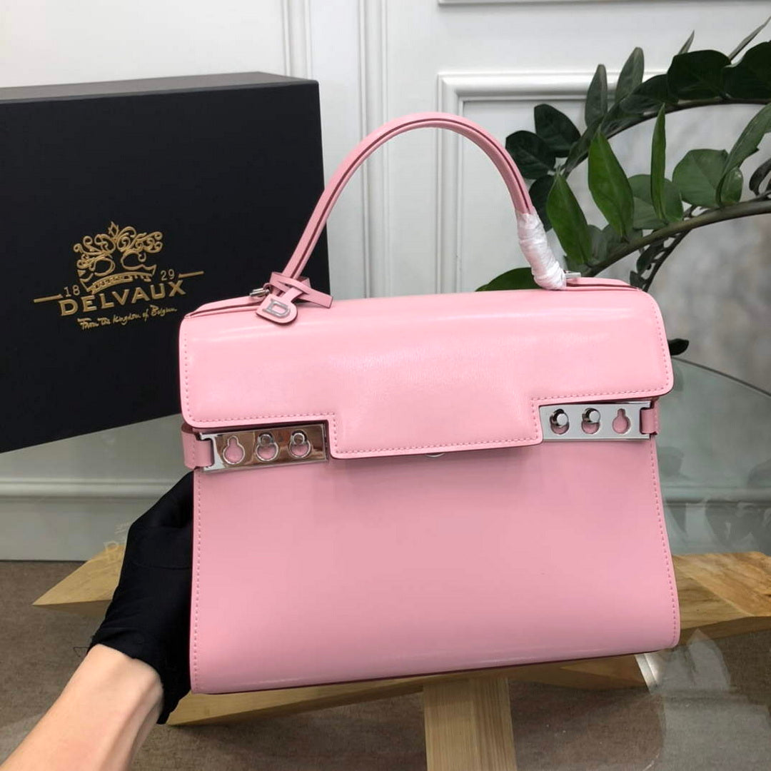 Delvaux AA0611 Temp¨ºte MM Bag Pink