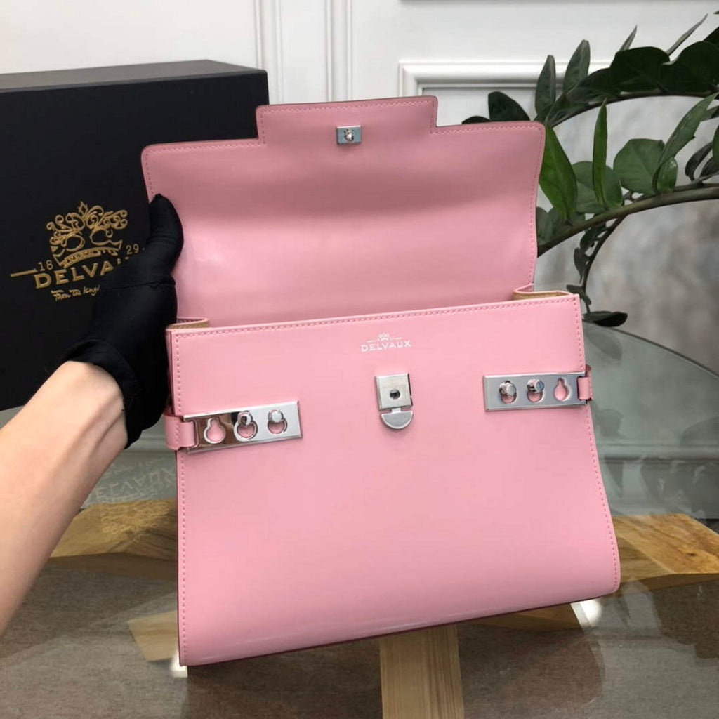 Delvaux AA0611 Temp¨ºte MM Bag Pink