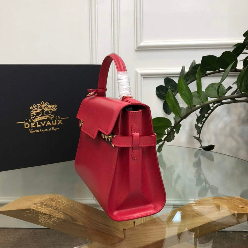 Delvaux AA0611 Temp¨ºte MM Bag Red