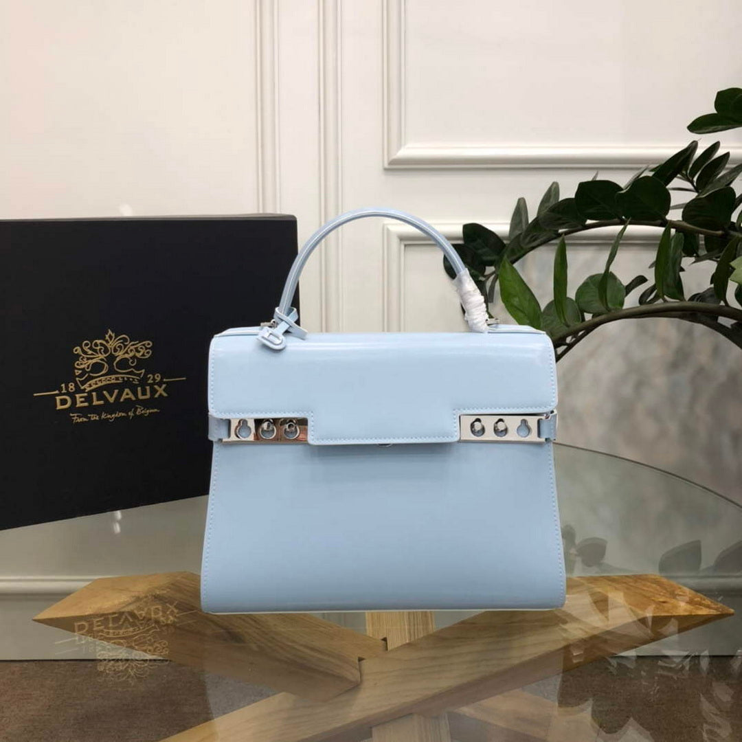 Delvaux AA0611 Temp¨ºte MM Bag sky blue