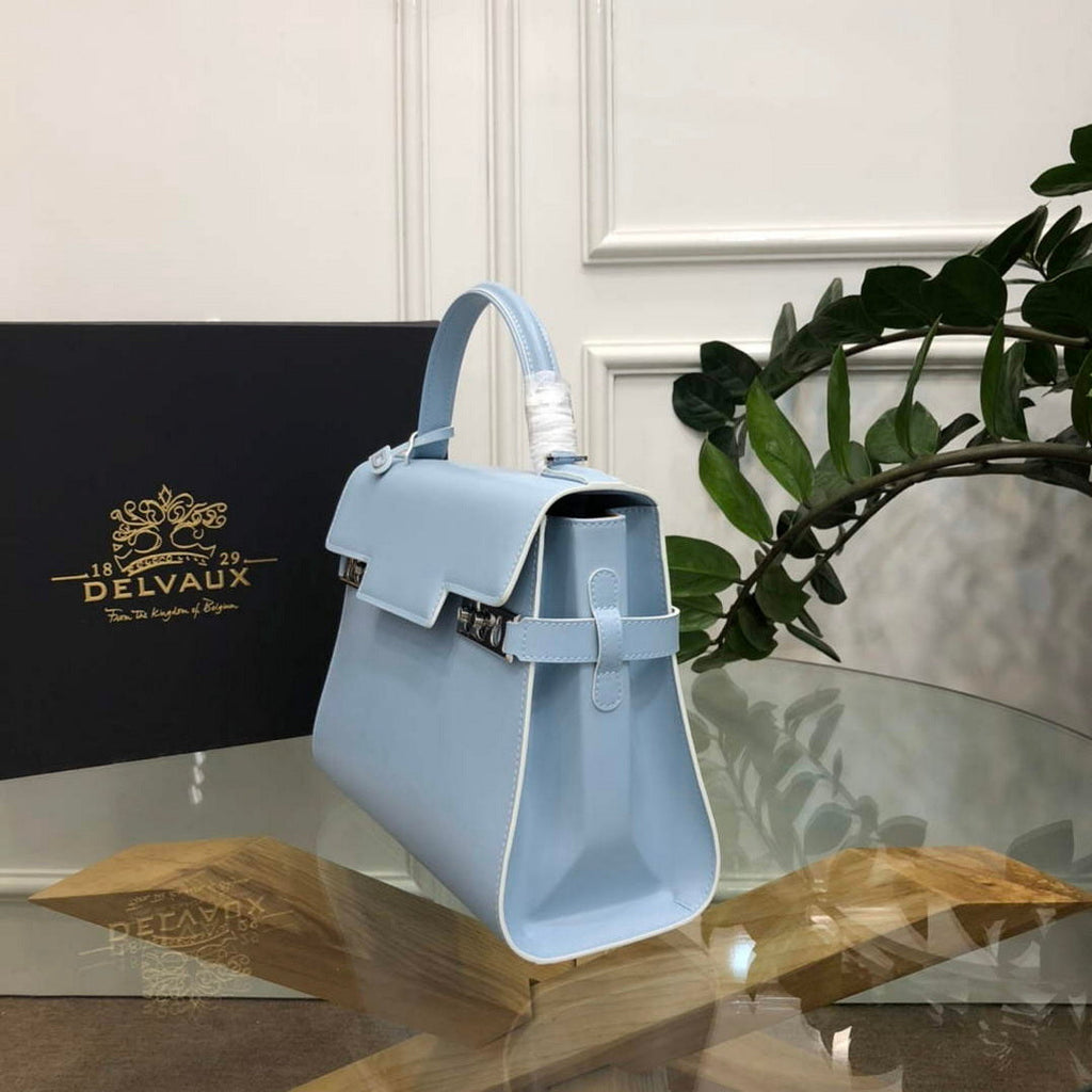 Delvaux AA0611 Temp¨ºte MM Bag sky blue