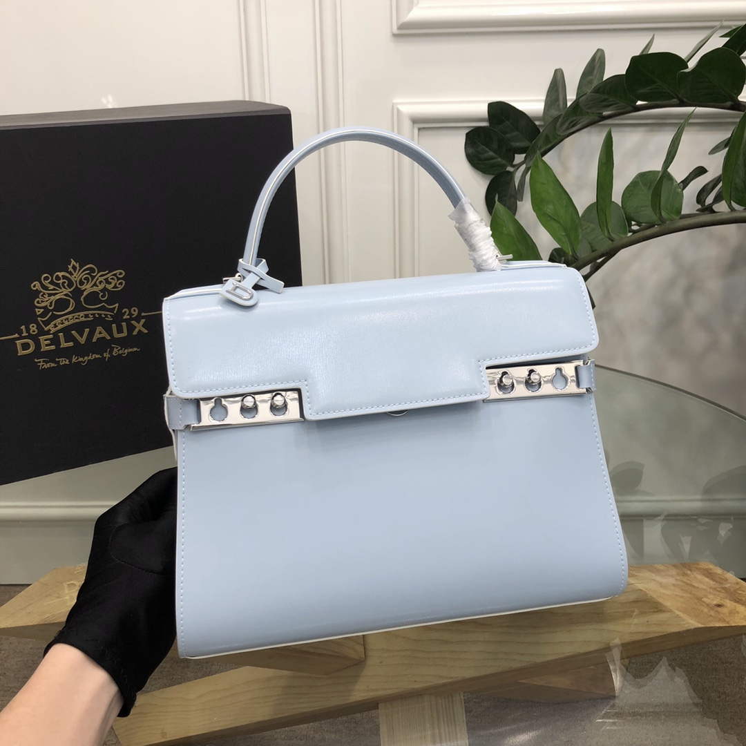 Delvaux AA0611 Temp¨ºte MM Bag sky blue