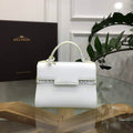 Delvaux AA0611 Temp¨ºte MM Bag White
