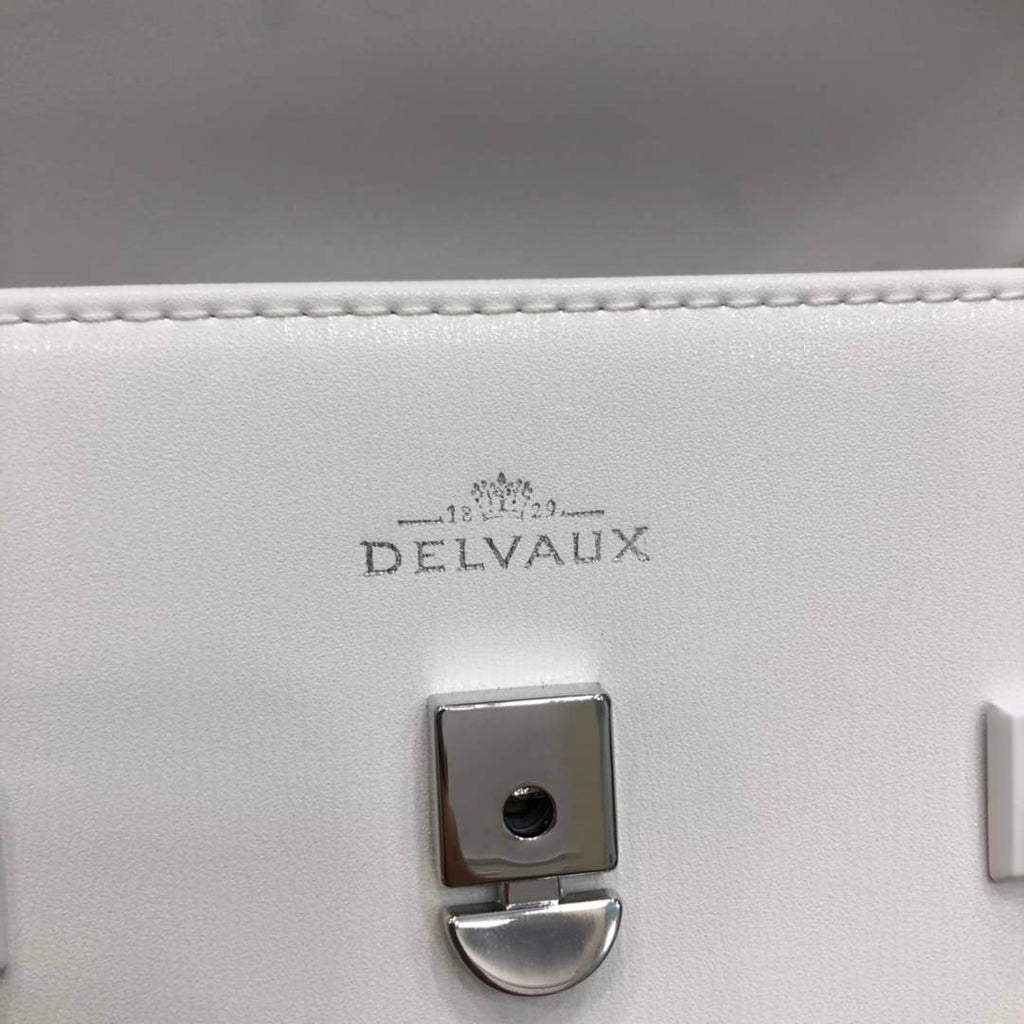 Delvaux AA0611 Temp¨ºte MM Bag White