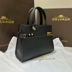 Delvaux AA0616 Temp¨ºte Crush in Jumping Calf Black - Default Title - View 2