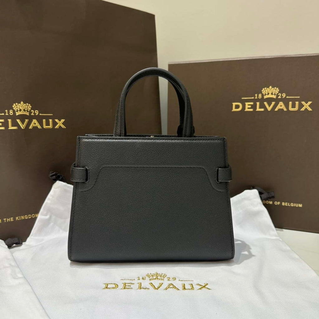 Delvaux AA0616 Temp¨ºte Crush in Jumping Calf Black