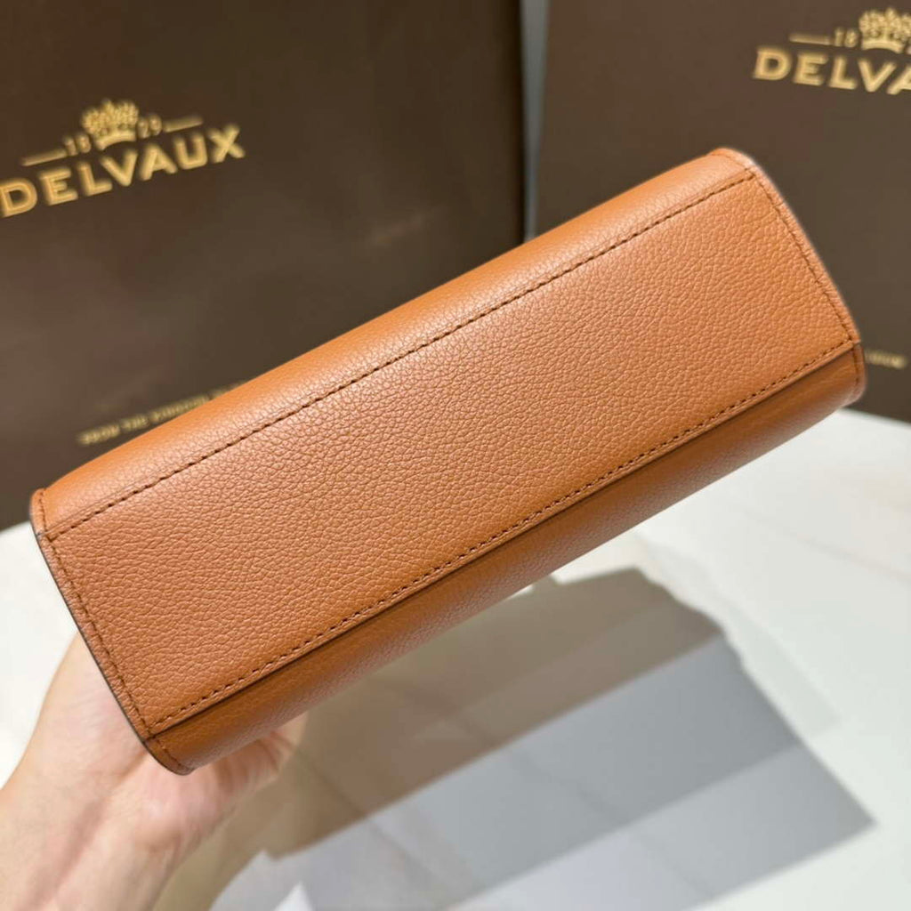 Delvaux AA0616 Temp¨ºte Crush in Jumping Calf Brown
