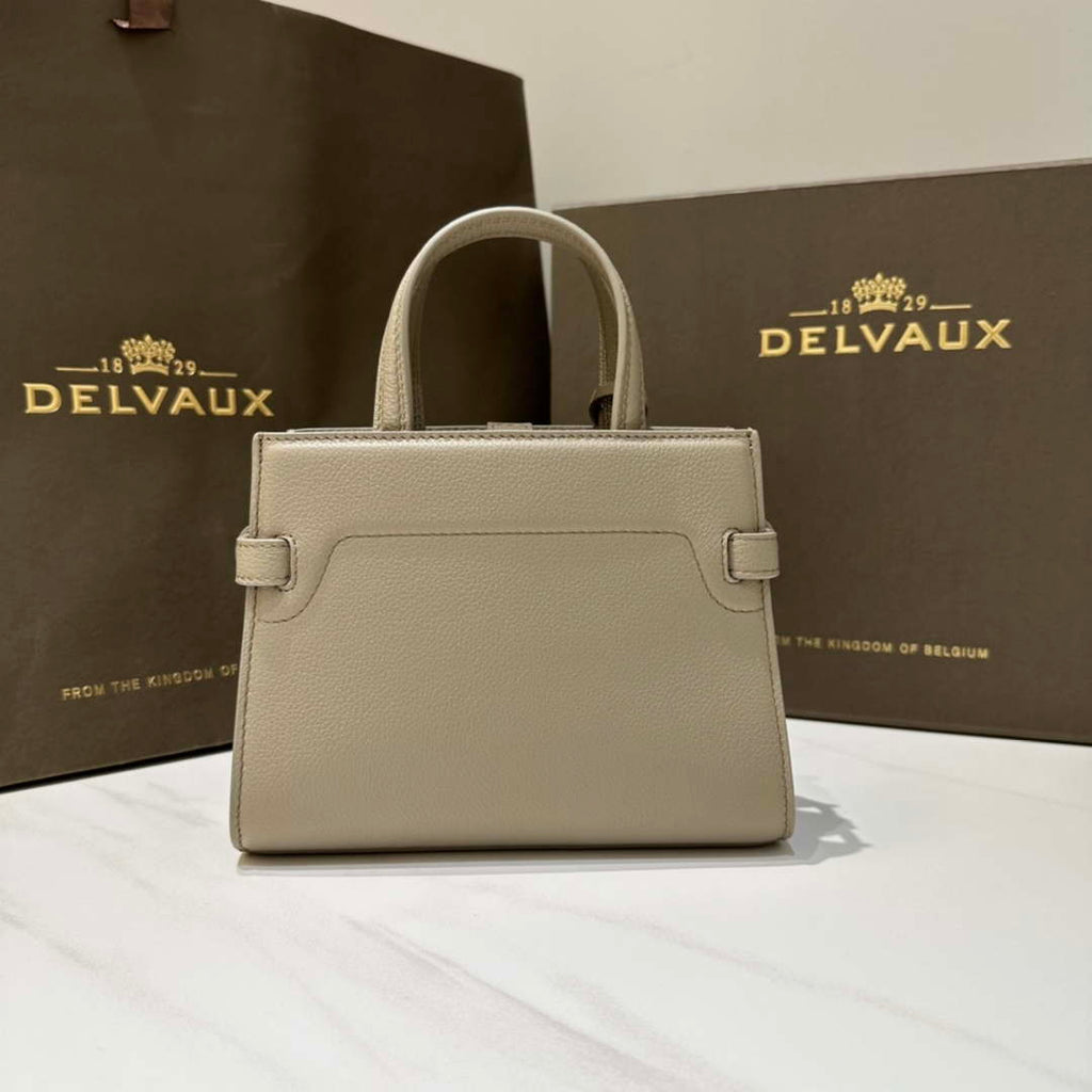 Delvaux AA0616 Temp¨ºte Crush in Jumping Calf Gray