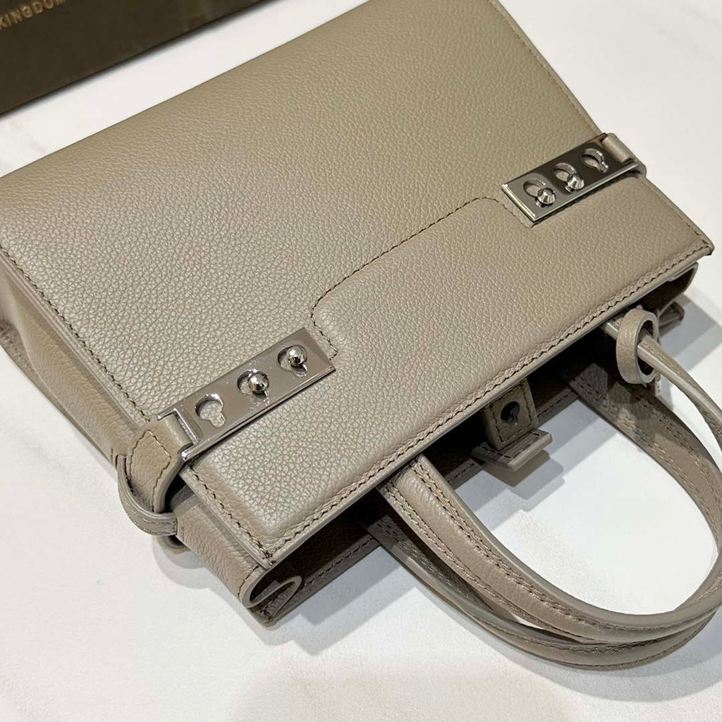 Delvaux AA0616 Temp¨ºte Crush in Jumping Calf Gray
