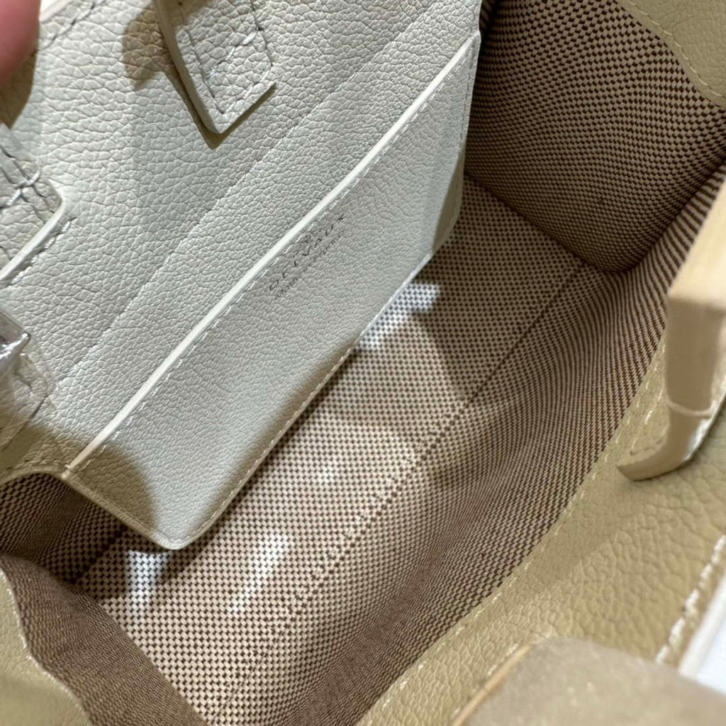 Delvaux AA0616 Temp¨ºte Crush in Jumping Calf White