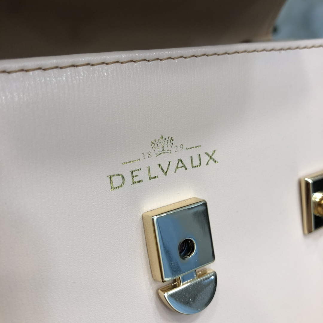 Delvaux AA0617 Temp¨ºte Crush Bag caramel and pink