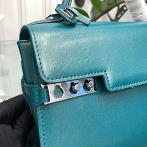 Delvaux AA0617 Temp¨ºte Crush Bag Peacock blue - Default Title - View 6