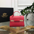Delvaux AA0617 Temp¨ºte Crush Bag Red