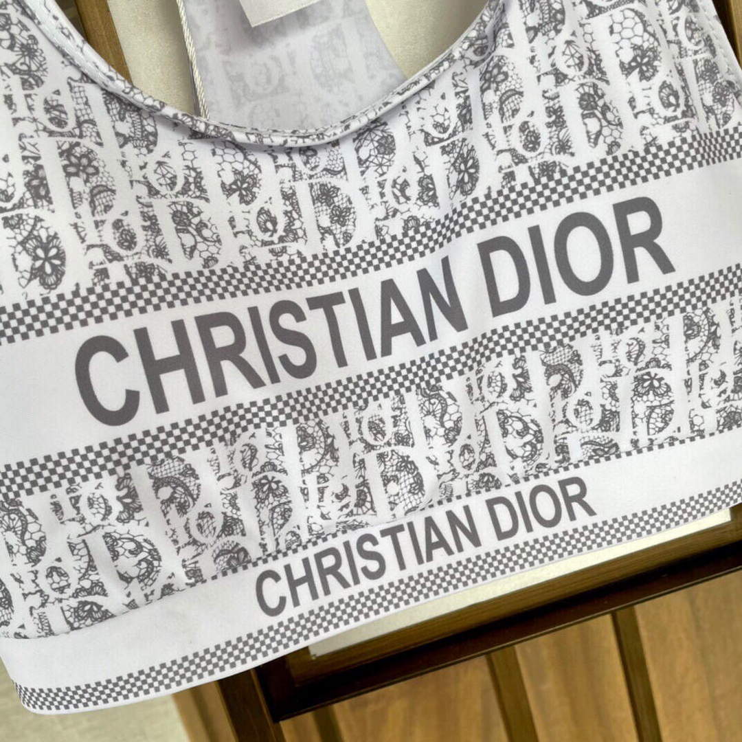 Dior 117P24 Fitness Yoga Clothing Sports Suit White
