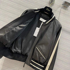 Dior 117P28 Baseball Leather Jacket black - 36 - View 7
