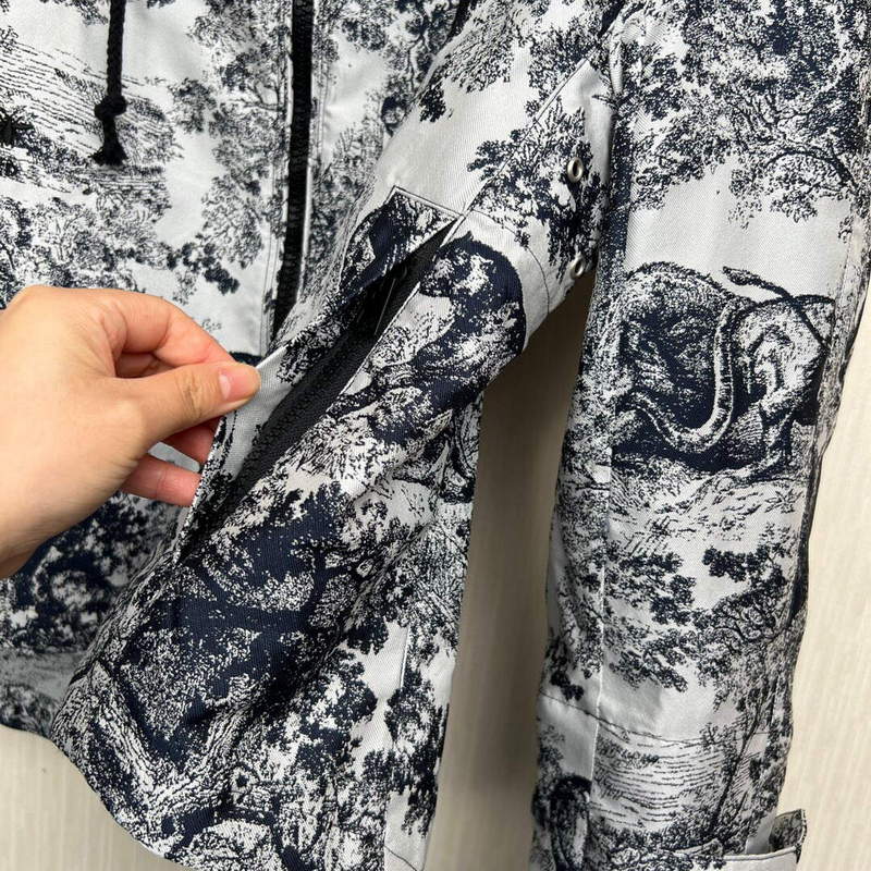 Dior 117P33 CHEZ MOI Fashion Jacket