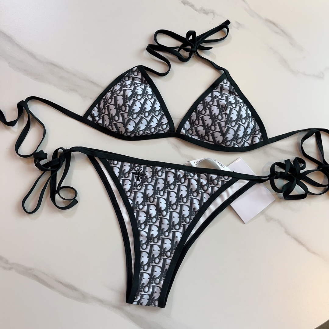 Dior 11BB01 Women's Fashion swimsuit Bikini D22BB60 - S - View 1