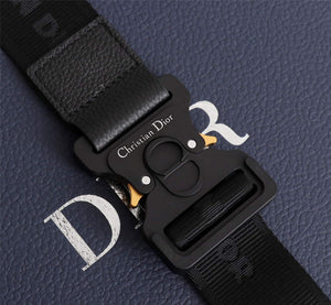 Dior 1ADPO093 Saddle Men Bag Grained Calfskin Black - Default Title - View 7