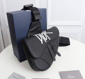 Dior 1ADPO093 Saddle Men Bag Grained Calfskin Black - Default Title - View 2
