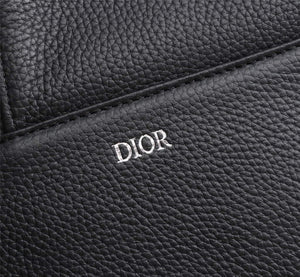 Dior 1ADPO093 Saddle Men Bag Grained Calfskin Black - Default Title - View 5