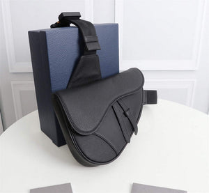 Dior 1ADPO093 Saddle Men Bag Grained Calfskin Black - Default Title - View 2