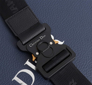 Dior 1ADPO093 Saddle Men Bag Grained Calfskin Black - Default Title - View 6