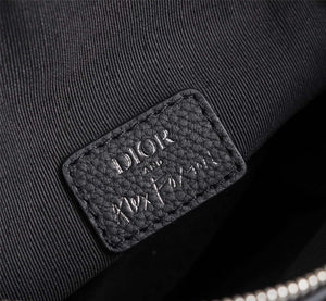 Dior 1ADPO093 Saddle Men Bag Grained Calfskin Black - Default Title - View 9