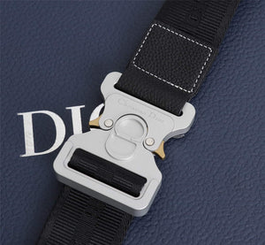 Dior 1ADPO093 Saddle Men Bag Grained Calfskin Black - Default Title - View 6