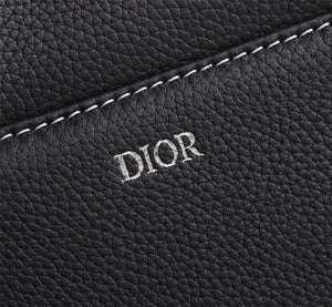 Dior 1ADPO093 Saddle Men Bag Grained Calfskin Black - Default Title - View 4