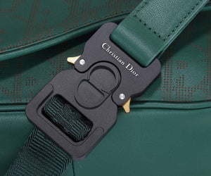 Dior 1ADPO223 Saddle Belt Bag Leather Green - Default Title - View 6