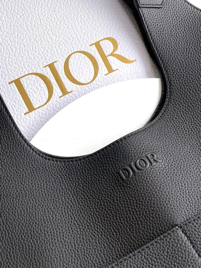 Dior 1LLSH276 Priv¨¦ Tote Bag Black Dior Icons Calfskin